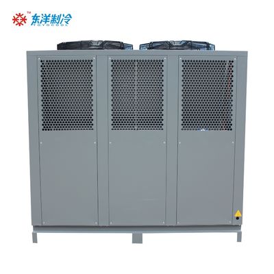 Quality  Emerson/Danfoss Expansion Valve Air Cooled Screw Chiller by Hanbell Compressor and ANGES Condenser for Industrial Cooling factory
