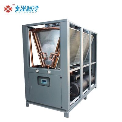 Emerson/Danfoss Expansion Valve Air Cooled Screw Chiller by Hanbell Compressor and ANGES Condenser for Industrial Cooling
